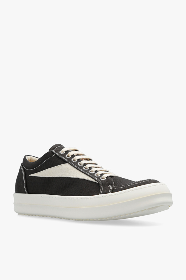 Black 'Vintage' sneakers Rick Owens DRKSHDW